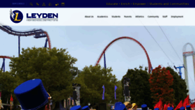What Leyden212.org website looked like in 2018 (5 years ago)