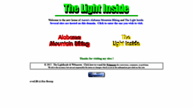 What Lightinside.org website looked like in 2018 (5 years ago)
