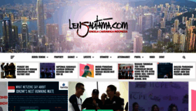 What Lensautama.com website looked like in 2018 (5 years ago)