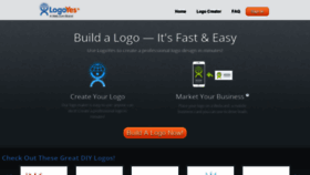 What Logoyes.com website looked like in 2018 (5 years ago)