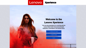 What Lenovoxperience.com website looked like in 2018 (5 years ago)