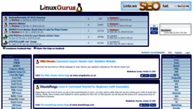 What Linuxguruz.org website looked like in 2018 (5 years ago)