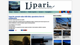 What Lipari.biz website looked like in 2018 (5 years ago)