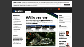 What Langer.de website looked like in 2018 (5 years ago)