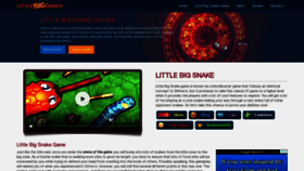 What Littlebigsnake.net website looked like in 2018 (5 years ago)