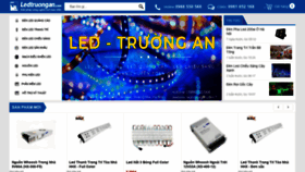 What Ledtruongan.com website looked like in 2018 (5 years ago)