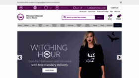 What Littlewoods.com website looked like in 2018 (5 years ago)
