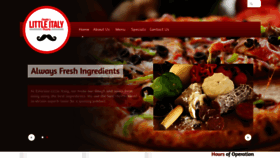 What Littleitalypizza.co website looked like in 2018 (5 years ago)