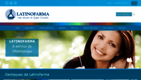 What Latinofarma.com.br website looked like in 2018 (5 years ago)