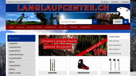 What Langlaufspezialist-langlaufcenter.ch website looked like in 2018 (5 years ago)