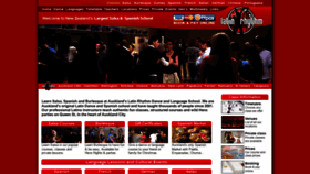 What Latinrhythm.co.nz website looked like in 2018 (6 years ago)