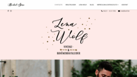 What Lwolf-vintagebrautkleider.de website looked like in 2018 (5 years ago)