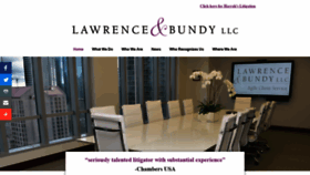 What Lawrencebundy.com website looked like in 2018 (5 years ago)