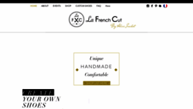 What Lafrenchcut.com website looked like in 2018 (6 years ago)