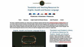 What Leneshmidt-translations.com website looked like in 2018 (5 years ago)