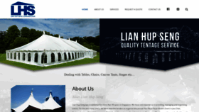 What Lianhupseng.com.sg website looked like in 2018 (5 years ago)