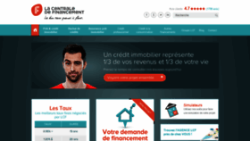 What Lacentraledefinancement.fr website looked like in 2018 (5 years ago)