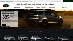What Landroveroflarchmont.com website looked like in 2018 (5 years ago)