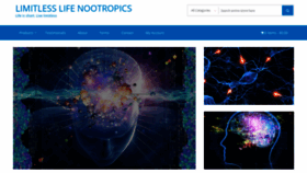 What Limitlesslifenootropics.com website looked like in 2018 (5 years ago)