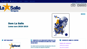 What Lasalletarragona.sallenet.org website looked like in 2018 (5 years ago)
