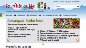 What Laptitegriffe.com website looked like in 2018 (5 years ago)