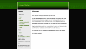 What Lehrer-wichert.de website looked like in 2018 (5 years ago)