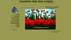What Litbulbgarden.com website looked like in 2018 (5 years ago)
