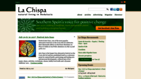 What Lachispa.net website looked like in 2018 (5 years ago)
