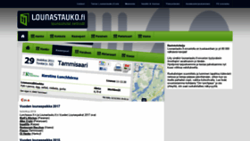 What Lounastauko.fi website looked like in 2018 (5 years ago)