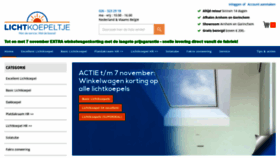 What Lichtkoepeltje.nl website looked like in 2018 (5 years ago)