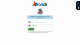 What Luiscarlosgalanarjona.ciudadeducativa.com website looked like in 2018 (5 years ago)