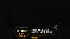 What Lupo.com.br website looked like in 2018 (5 years ago)