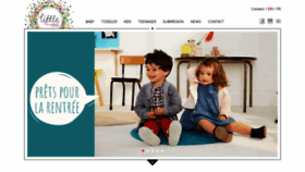 What Littlemodel.fr website looked like in 2018 (5 years ago)