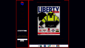 What Libertyuniform.com website looked like in 2018 (5 years ago)