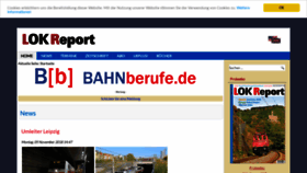 What Lok-report.de website looked like in 2018 (5 years ago)