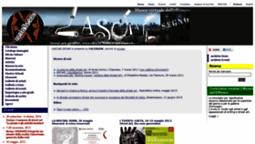What Lasciailsegno.it website looked like in 2018 (5 years ago)