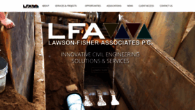 What Lawson-fisher.com website looked like in 2018 (5 years ago)