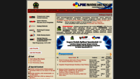 What Lpse.jatengprov.go.id website looked like in 2018 (5 years ago)