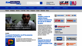What Lt39noticias.com.ar website looked like in 2018 (5 years ago)