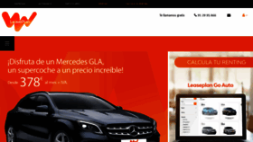 What Leaseplango.es website looked like in 2018 (7 years ago)