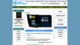 What Londonpubliclibrary.ca website looked like in 2018 (5 years ago)
