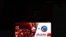 What Losc.fr website looked like in 2018 (5 years ago)