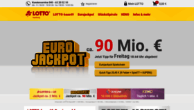 What Lotto-hh.de website looked like in 2018 (5 years ago)