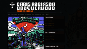 What Livechrisrobinsonbrotherhood.com website looked like in 2018 (5 years ago)