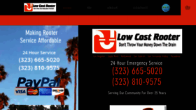 What Lowcostrooter.com website looked like in 2018 (5 years ago)