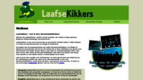 What Laafsekikkers.be website looked like in 2018 (5 years ago)