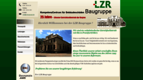 What Lzr-baugruppe.de website looked like in 2018 (6 years ago)
