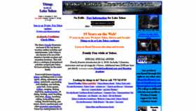 What Laketahoerecreation.com website looked like in 2018 (5 years ago)