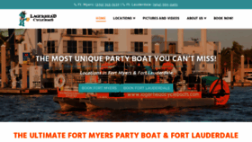 What Lagerheadcycleboats.com website looked like in 2018 (5 years ago)
