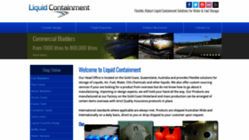 What Liquidcontainment.com.au website looked like in 2018 (5 years ago)
